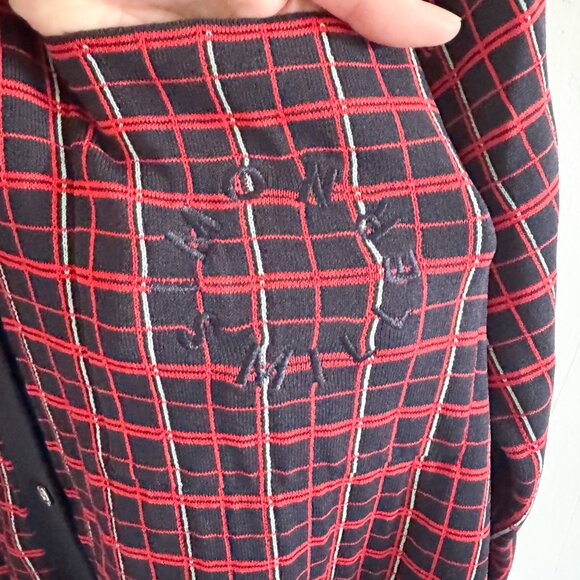 NWT Simon Miller Red Check Blaz Oversized Jacket S - Picture 3 of 6